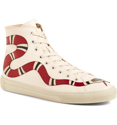 gucci snake sneaker|Gucci snake high top sneakers.